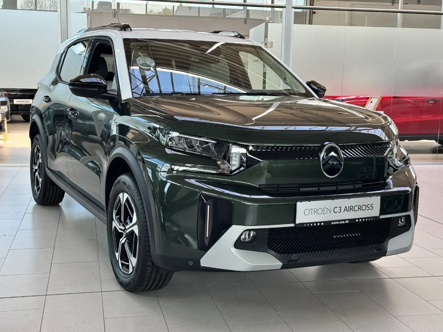 Citroen C3 Aircross Elektro MAX Winterpaket *dreiphasig* Grün - 2