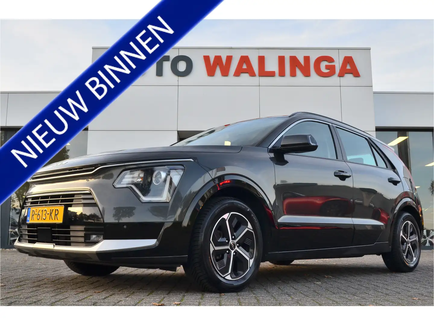 Kia Niro 1.6 GDi Hybrid Achteruitrij camera Carplay Cruise Gris - 1