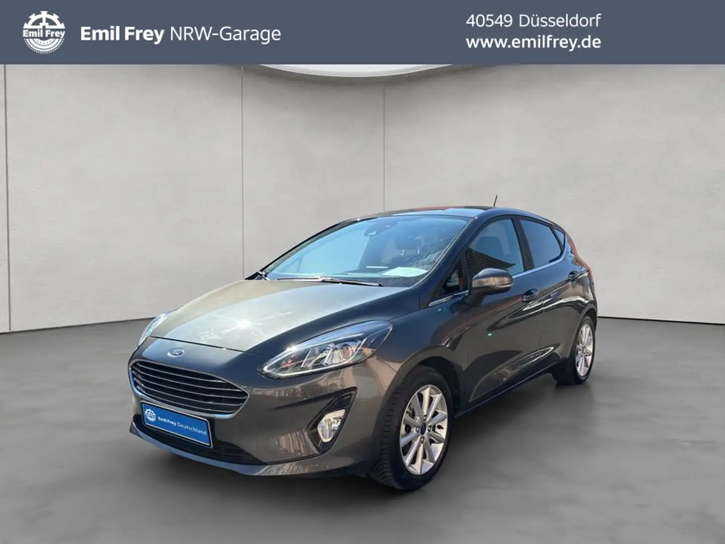 Ford Fiesta 1.0 TITANIUM X B&O+NAVI+LED+SHZ+PDC Grau - 1