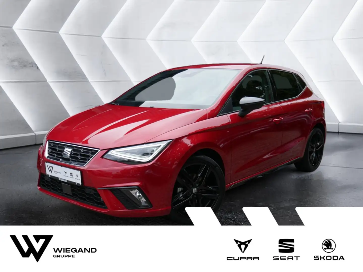 SEAT Ibiza 1.5 TSI DSG FR Pro Black Edition LED Rot - 1