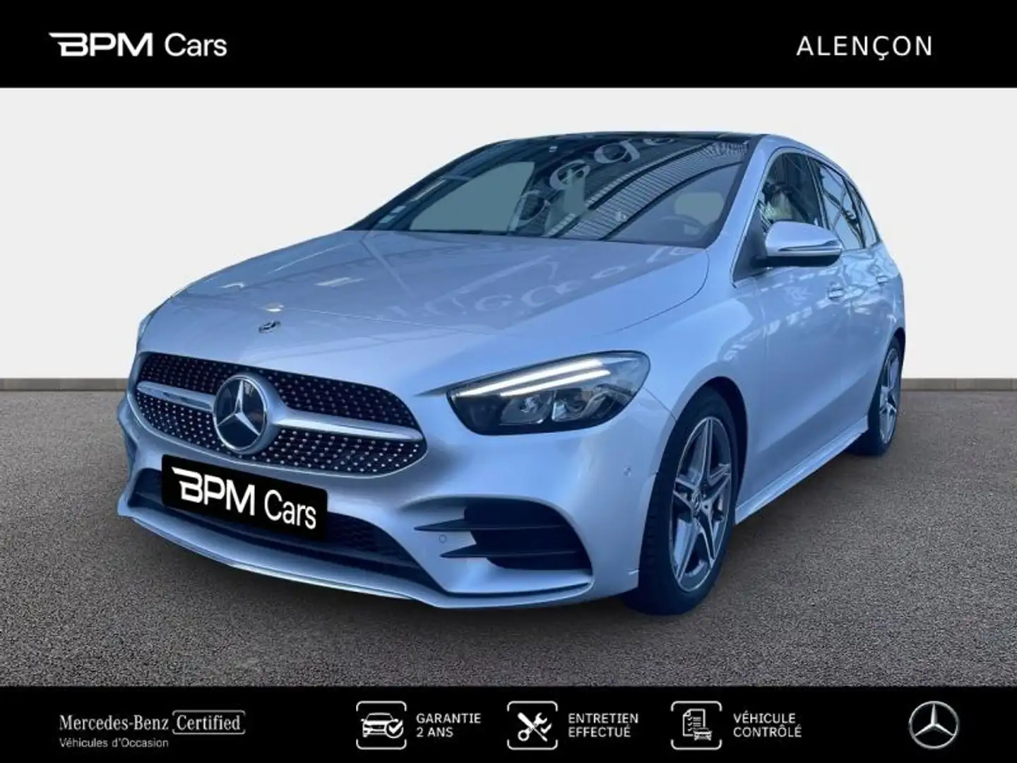 Mercedes-Benz B 180 180 136ch AMG Line 7G-DCT Grigio - 1