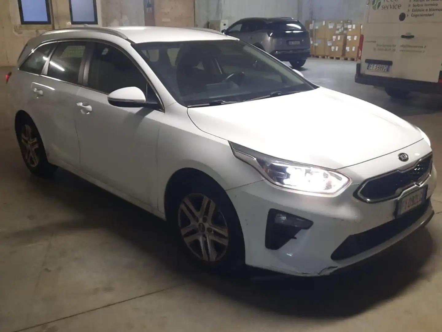 Kia Ceed / cee'd III 2019 SW SW 1.6 crdi Business   cv dct N1 Bianco - 1