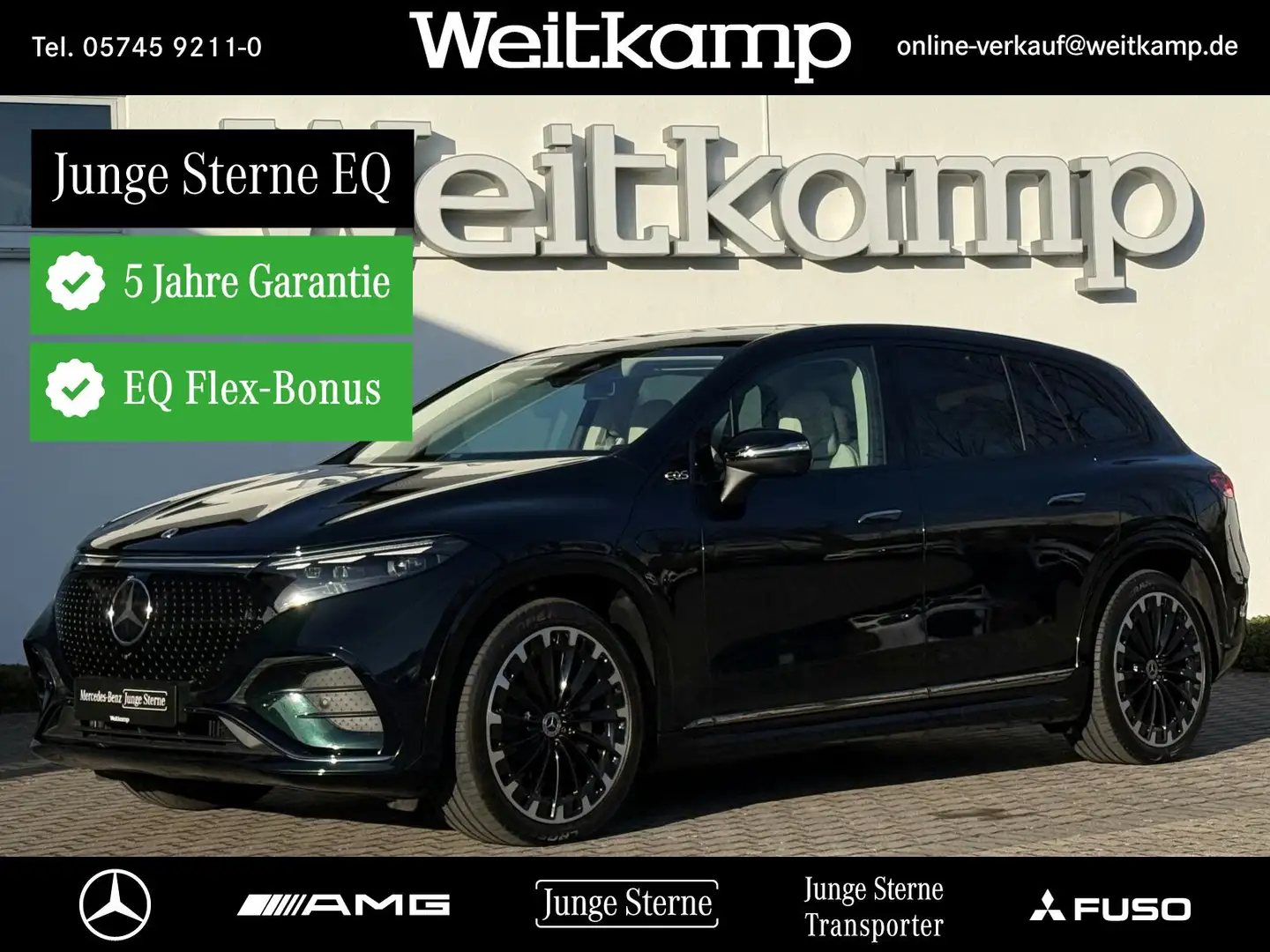 Mercedes-Benz EQS SUV EQS 450 4M SUV AMG+Night+22"+AHK+Pano+360°+Distr - 1