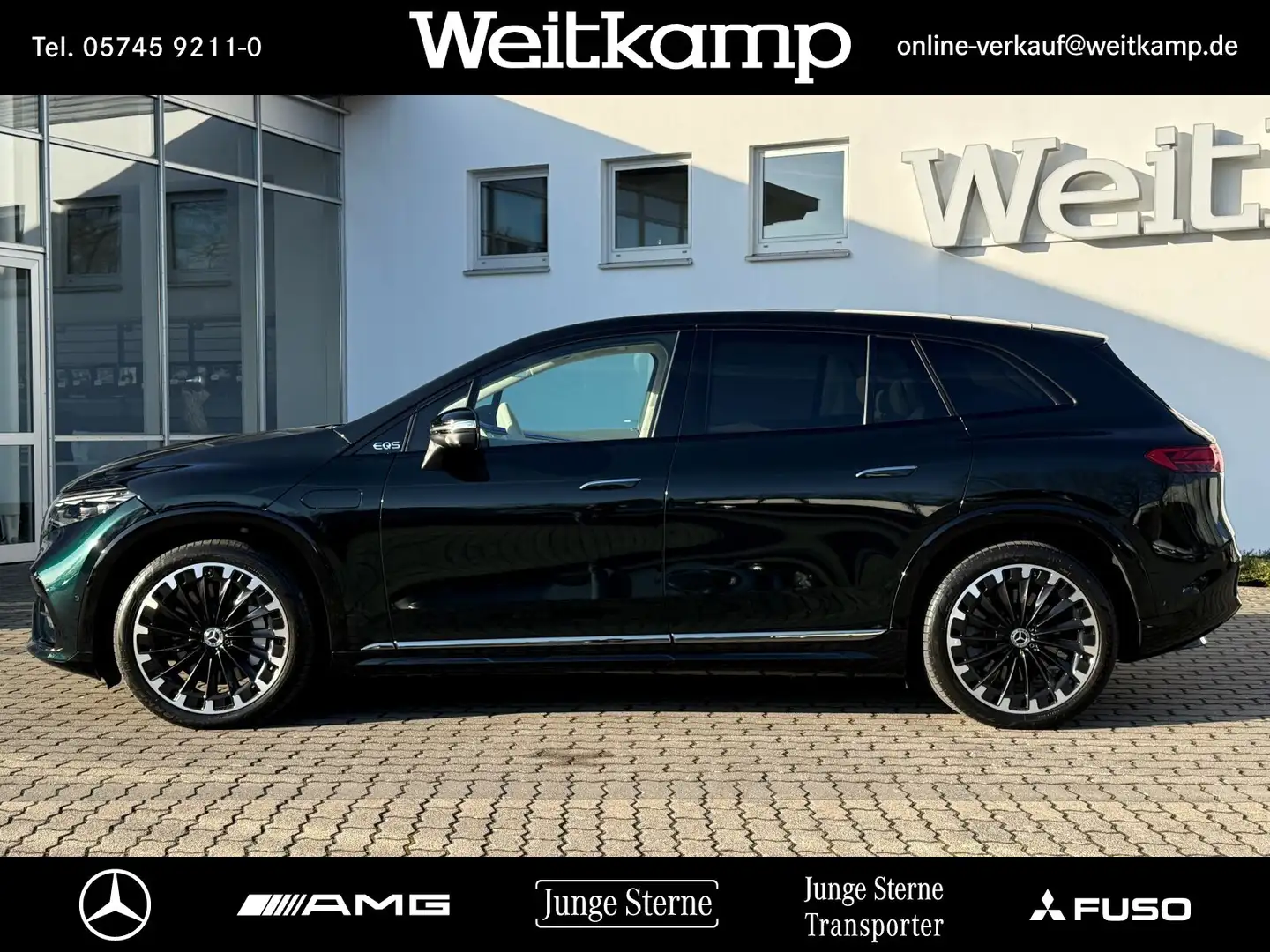 Mercedes-Benz EQS SUV EQS 450 4M SUV AMG+Night+22"+AHK+Pano+360°+Distr - 2