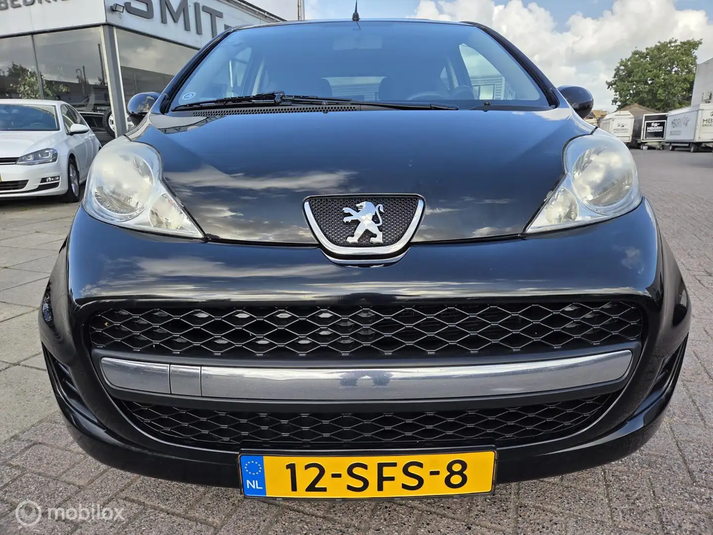 Peugeot 107 1.0-12V Sportium AC/SCHUIFDAK/LMV/NWAPK Zwart - 2