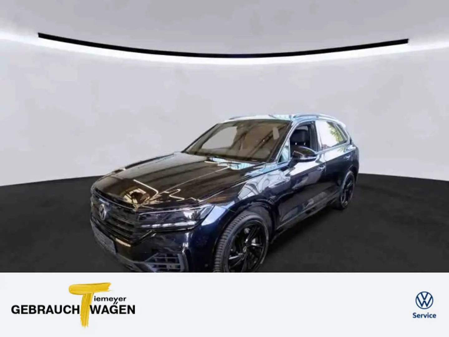 Volkswagen Touareg R 3.0 TSI eHybrid AHK PANO LUFT eSITZE A Negro - 1