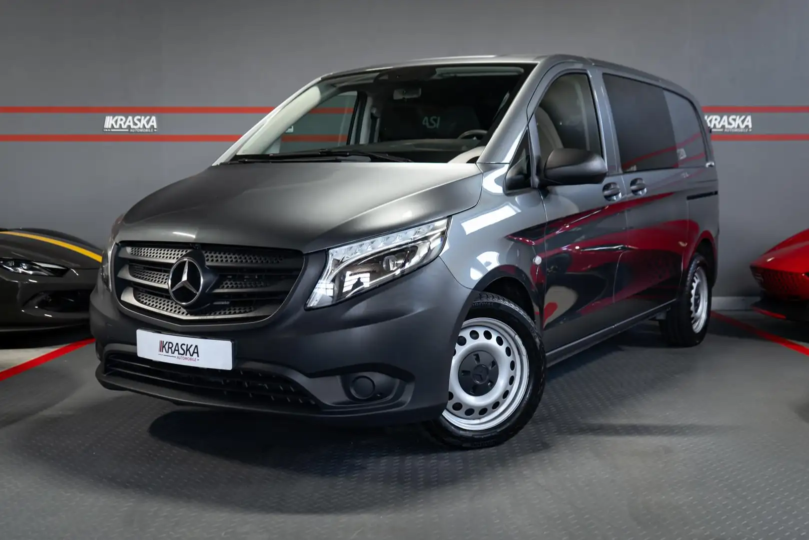 Mercedes-Benz Vito 2.1 CDI 4M AHK Schiebetür links/rechts STHZ Gris - 2
