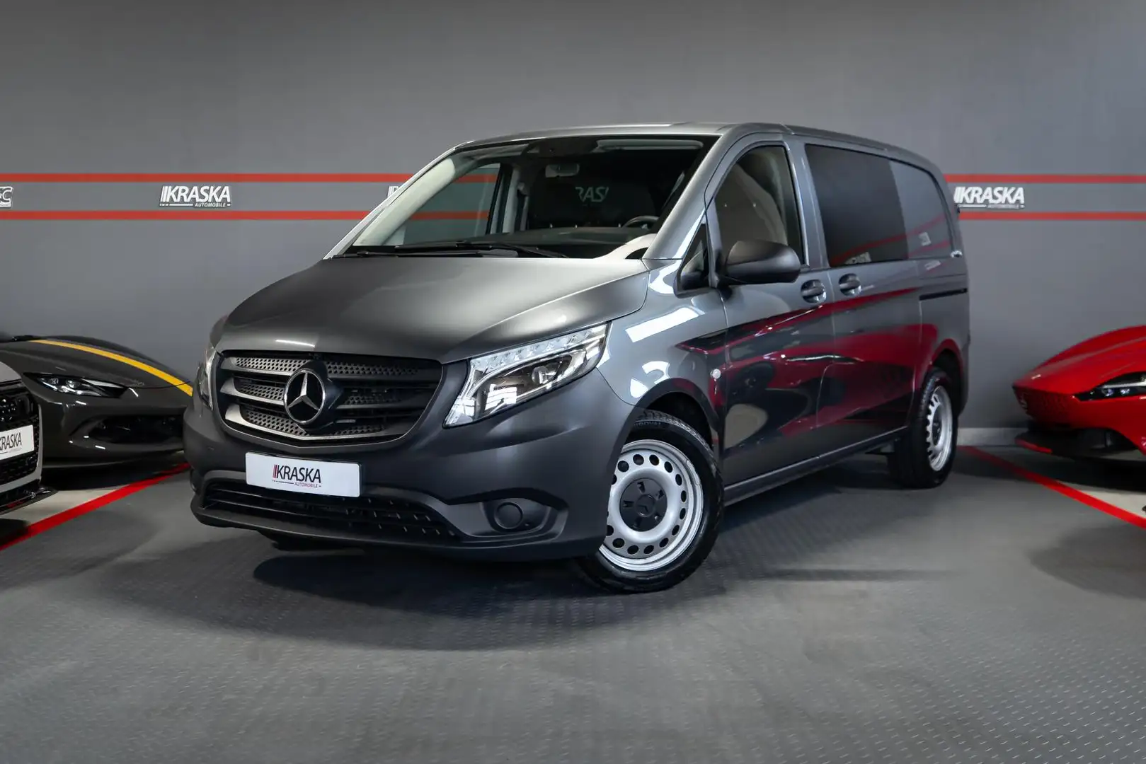 Mercedes-Benz Vito 2.1 CDI 4M AHK Schiebetür links/rechts STHZ Gris - 1