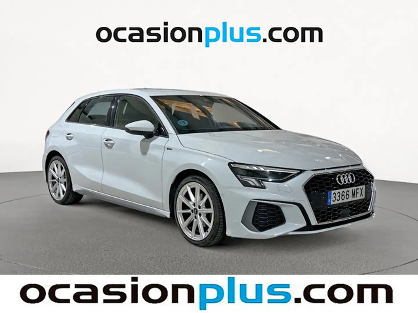 Audi A3 Sportback 35TDI S line S tronic Wit - 2