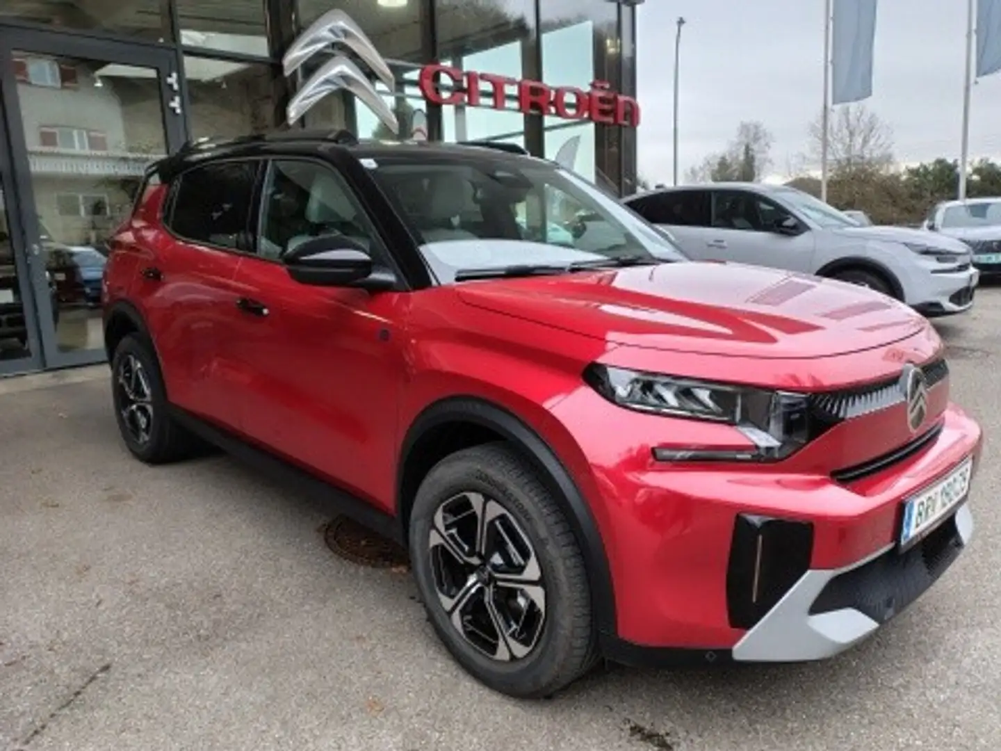 Citroen C3 Aircross Elektro 113PS Standard Range MAX Rot - 2