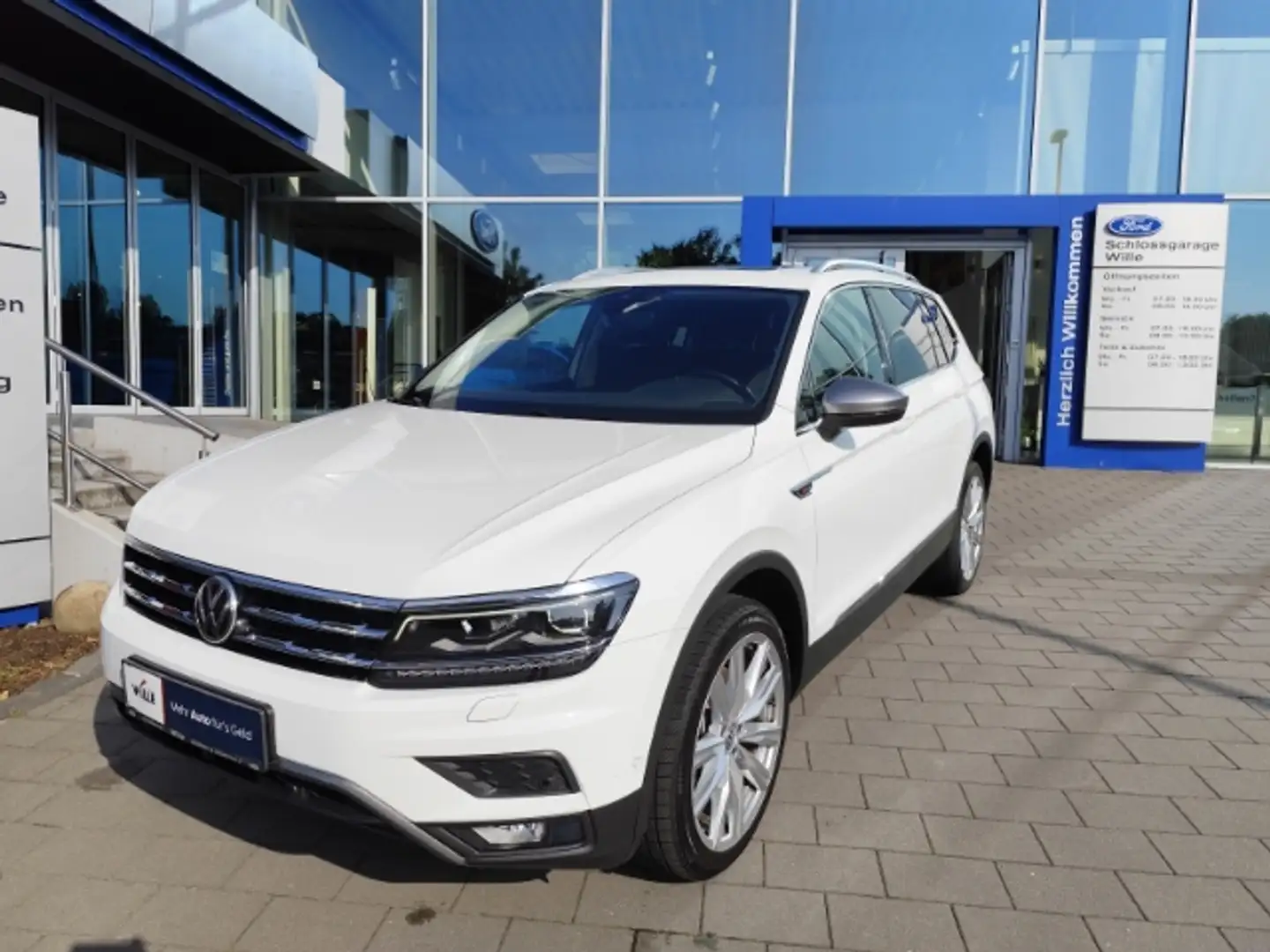 Volkswagen Tiguan Allspace Highline 4Motion 7-Sitzer VOLLAUSSTATTUNG Blanc - 2