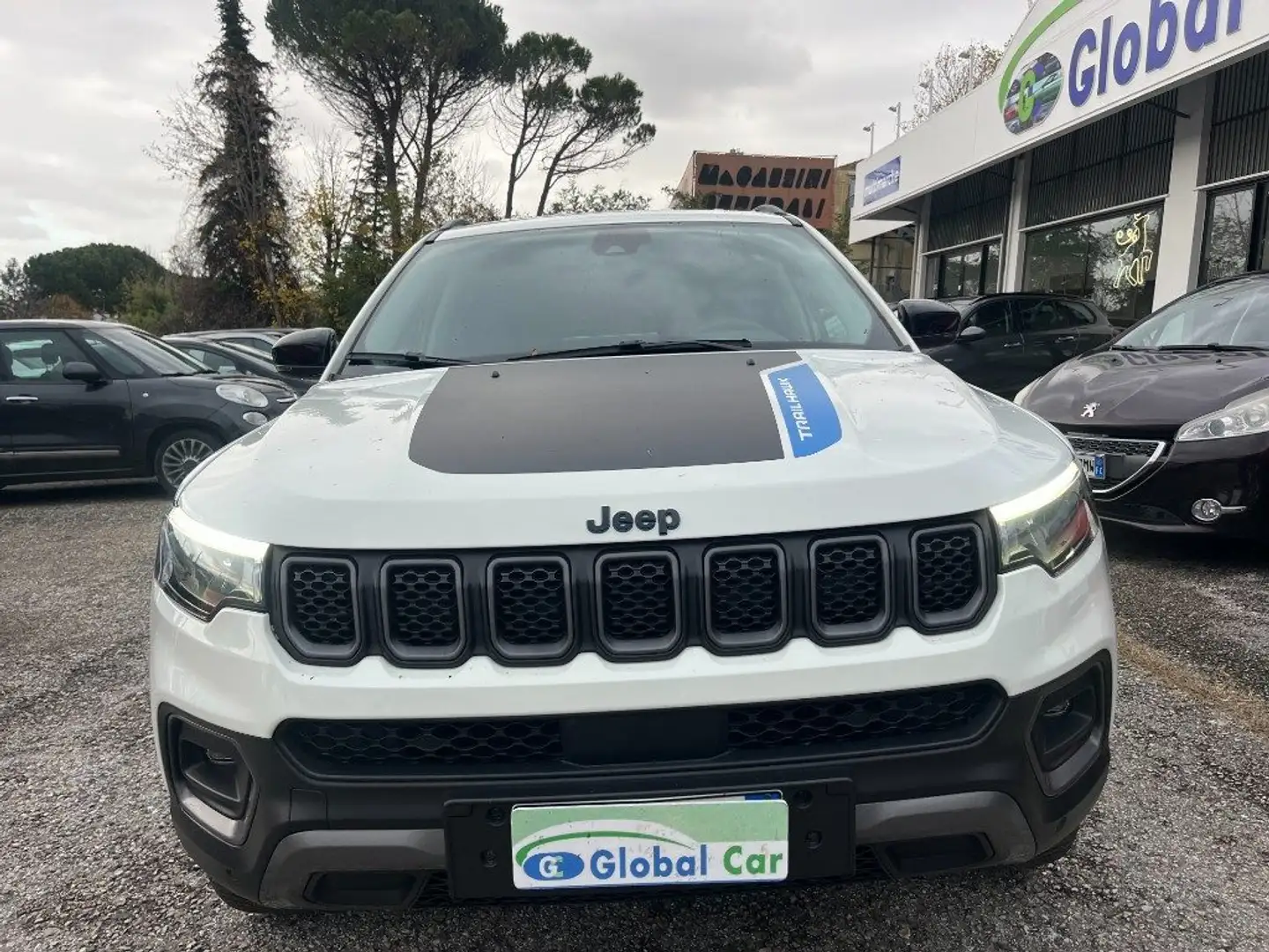 Jeep Compass 1.3 Turbo T4 240 CV PHEV AT6 4xe Trailhawk Weiß - 2