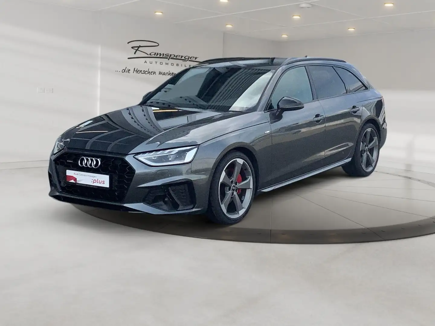 Audi A4 S line 40 TDI quat. Matrix Navi Kamera Gris - 2