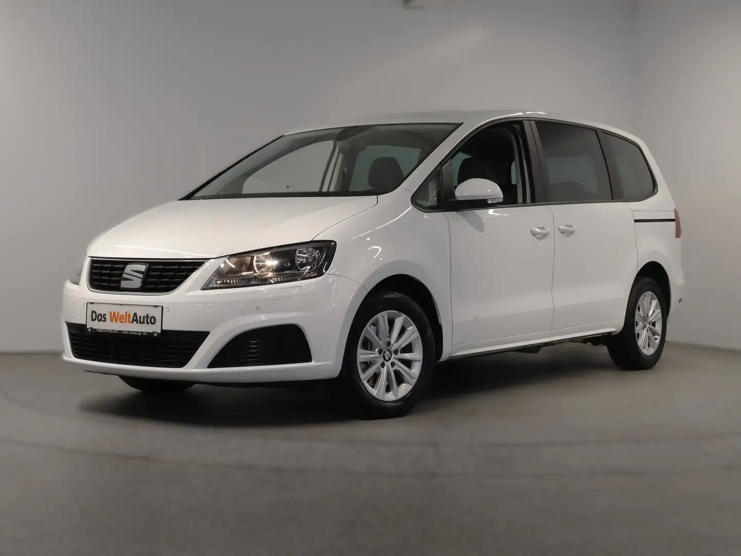 SEAT Alhambra Business TDI DSG Weiß - 1
