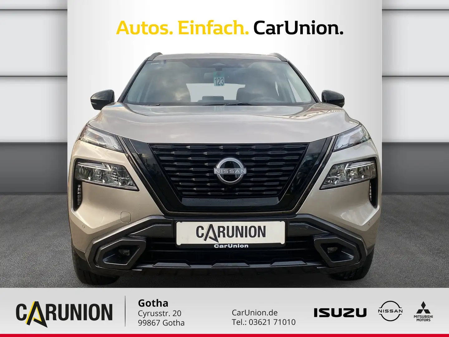 Nissan X-Trail 1.5 VC-T e-4ORCE 213 PS 4x4 N-Trek 5 Argent - 2