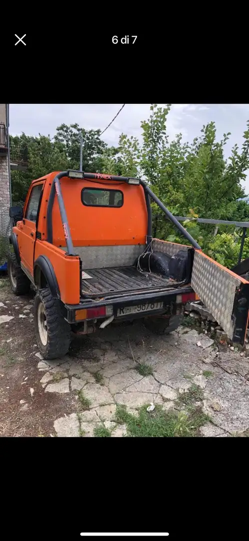 Suzuki SJ 413 Berlina 1.3 Modular Pomarańczowy - 2