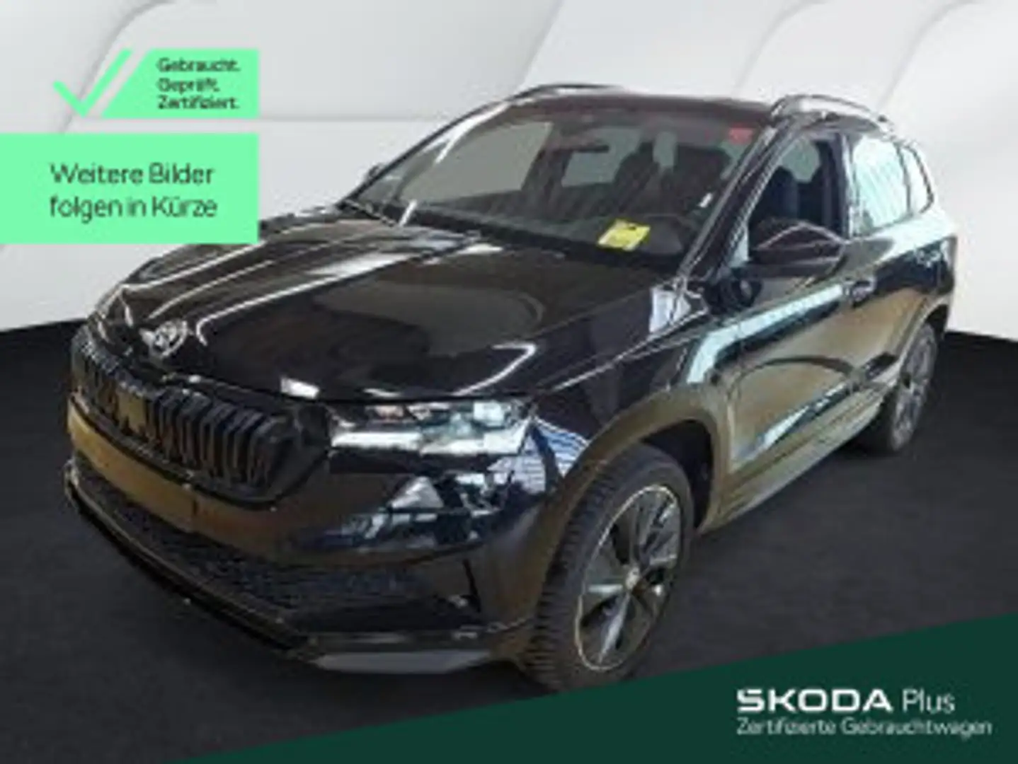 Skoda Karoq 1.5 TSI DSG SPORTLINE*KESSY*MATRIX*PANO*KA Schwarz - 1