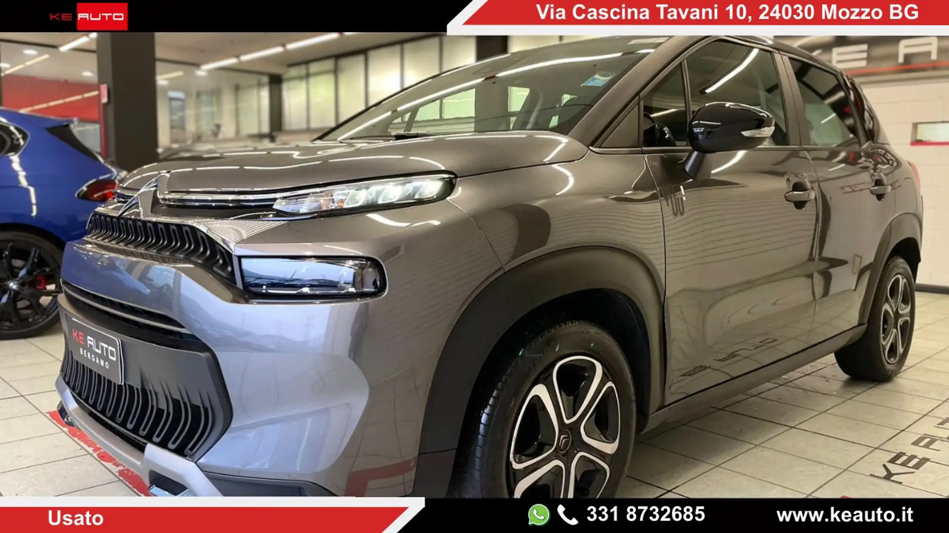 Citroen C3 Aircross C3 Aircross I 2021 1.2 puretech You s Grigio - 1