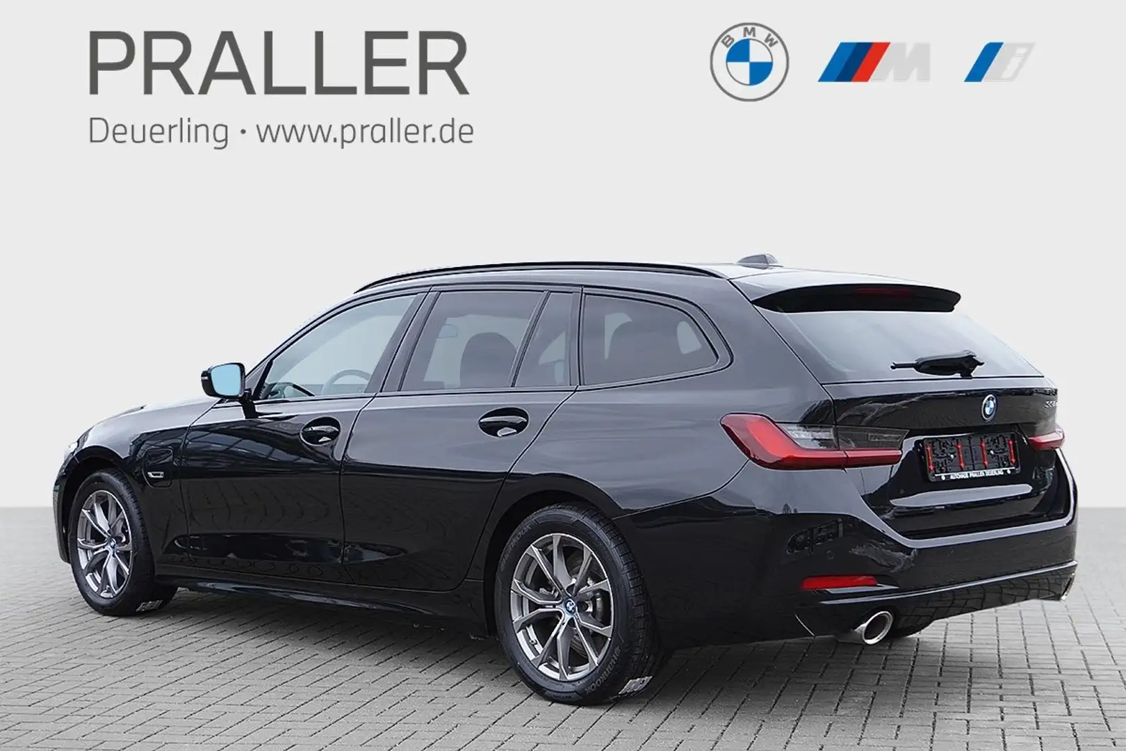 BMW 330 e Touring CurvedDisplay ACC Sportsitze DrivingAssi Schwarz - 2