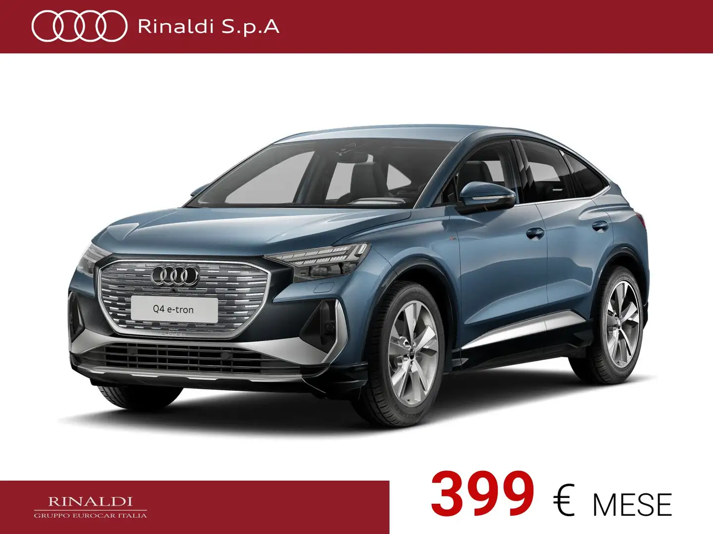 Audi Q4 e-tron sportback e-tron 35 s line edition Blu/Azzurro - 1