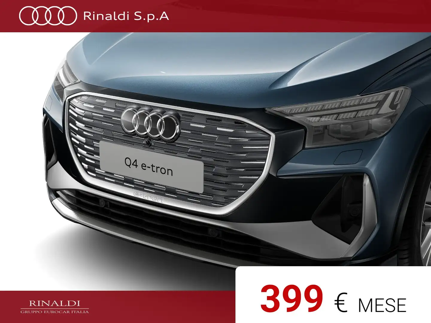 Audi Q4 e-tron sportback e-tron 35 s line edition Blu/Azzurro - 2