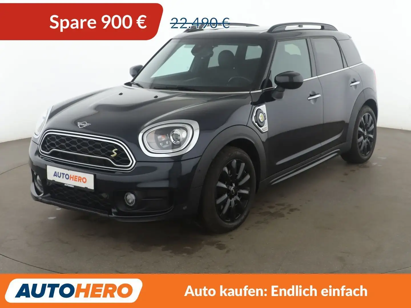 MINI Cooper SE Countryman Cooper S E Hybrid ALL4 Aut.*NAVI*LED*TEMPO*PDC* Schwarz - 1