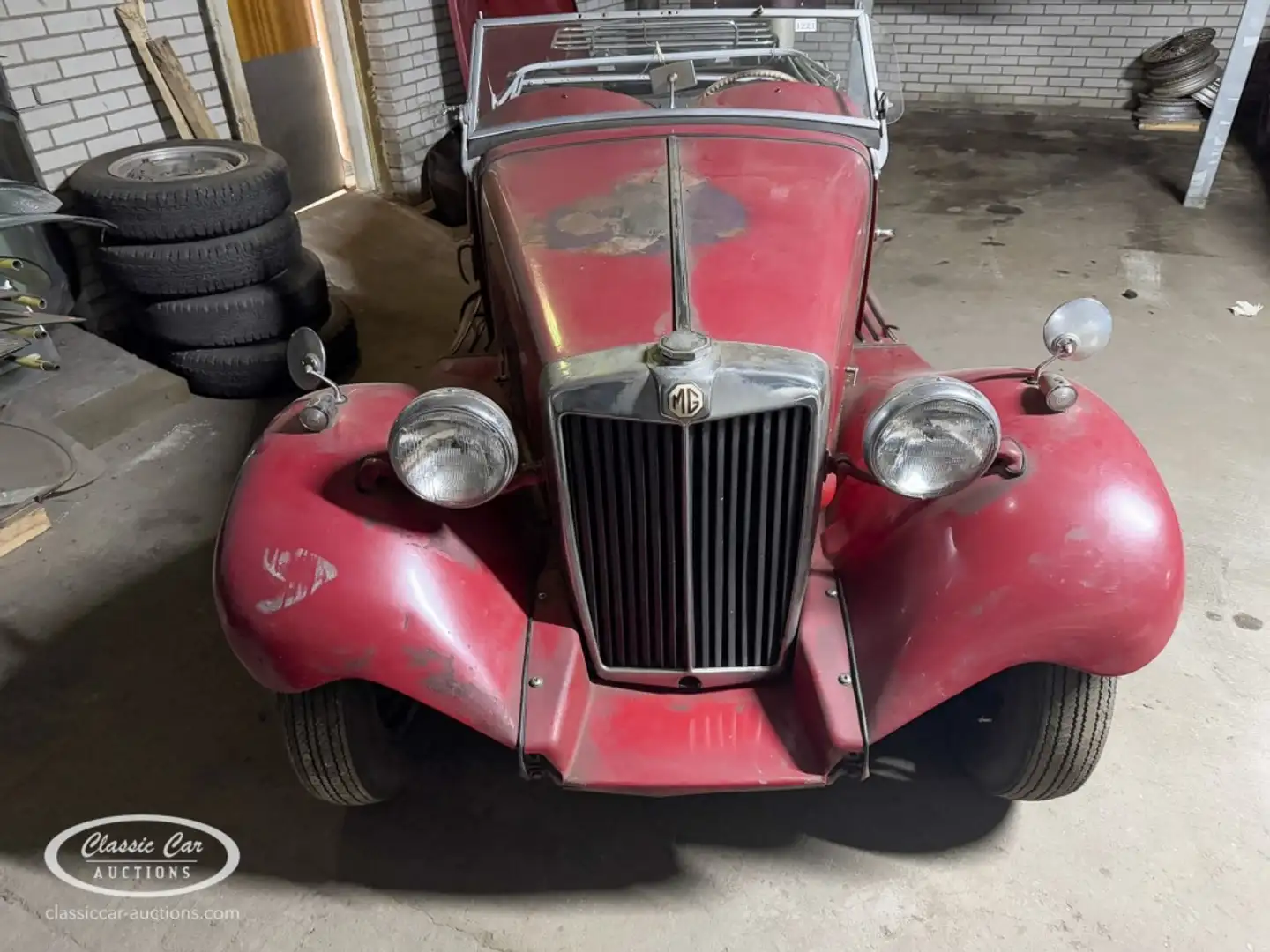 MG TD Convertible  - ONLINE AUCTION Piros - 2