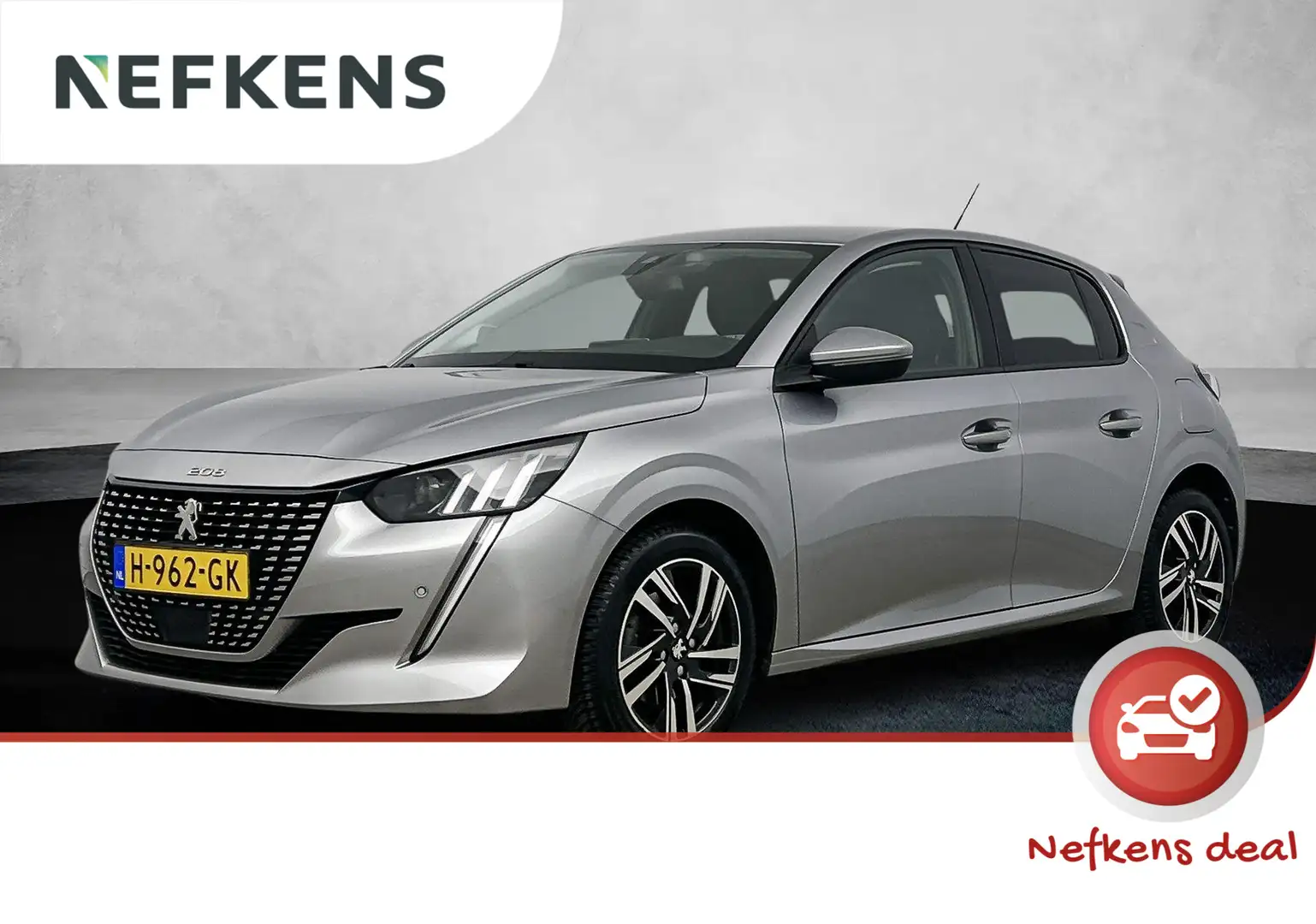 Peugeot 208 1.2 100 pk Allure | Full Led | Adaptieve Cruise Co Gris - 1