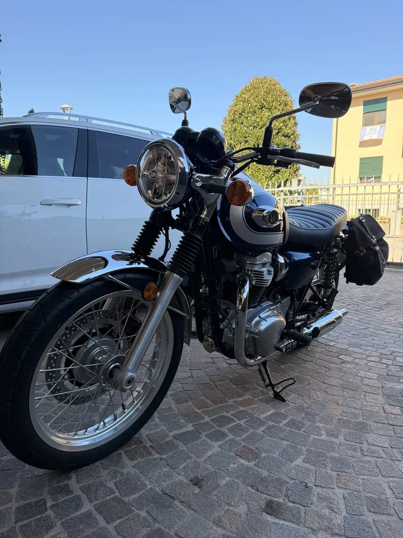 Kawasaki W 800 Blu/Azzurro - 1