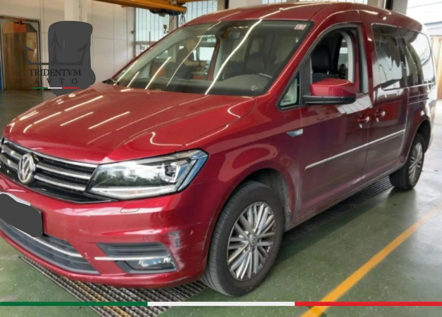 Volkswagen Caddy maxi 2.0 tdi 150cv 4motion highline dsg E6 Rouge - 2