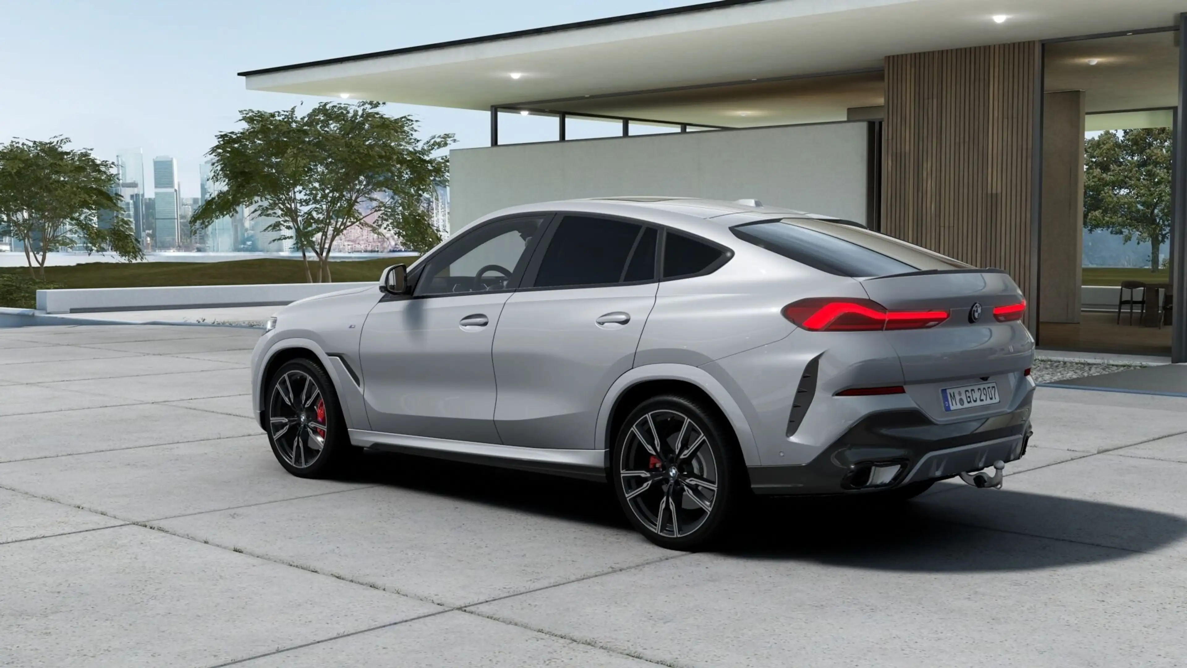 BMW X6 xDrive40d M Sport AHK ACC Pano B&W — photo 3