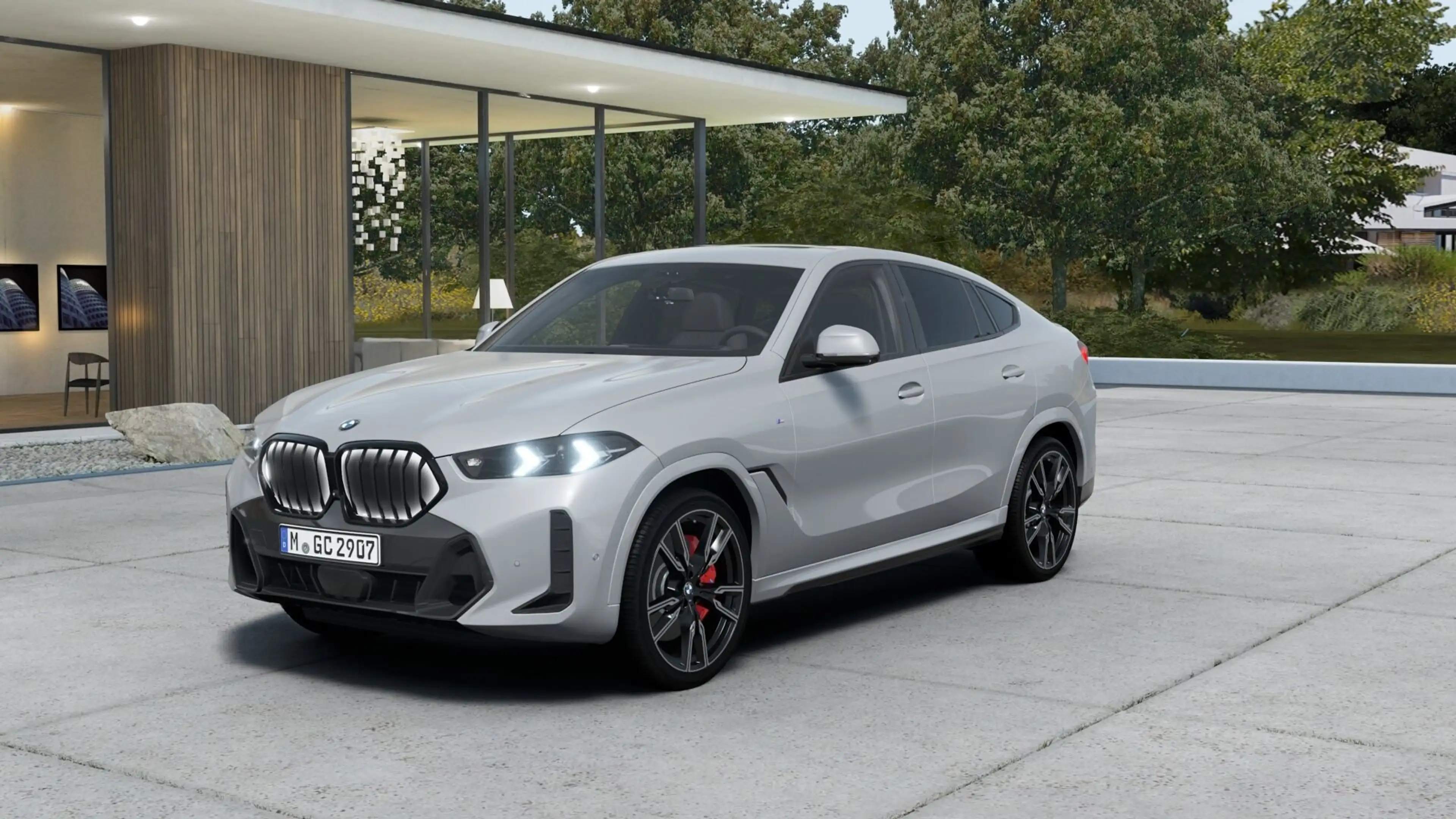 BMW X6 xDrive40d M Sport AHK ACC Pano B&W — photo 2