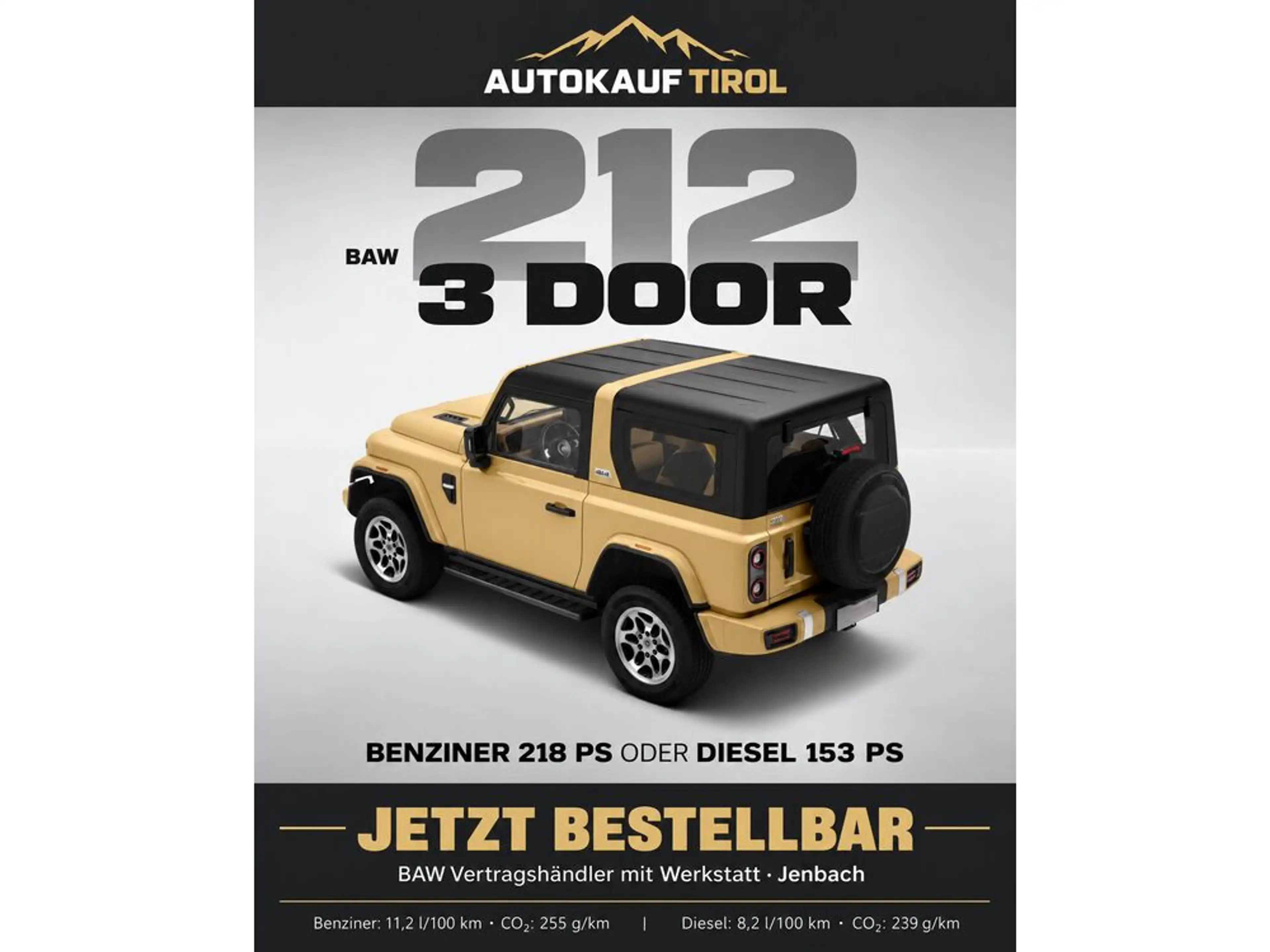 BAW 212 BAW 212 2.0 Diesel 4x4 | 152 PS | Seilwinde | — photo 6
