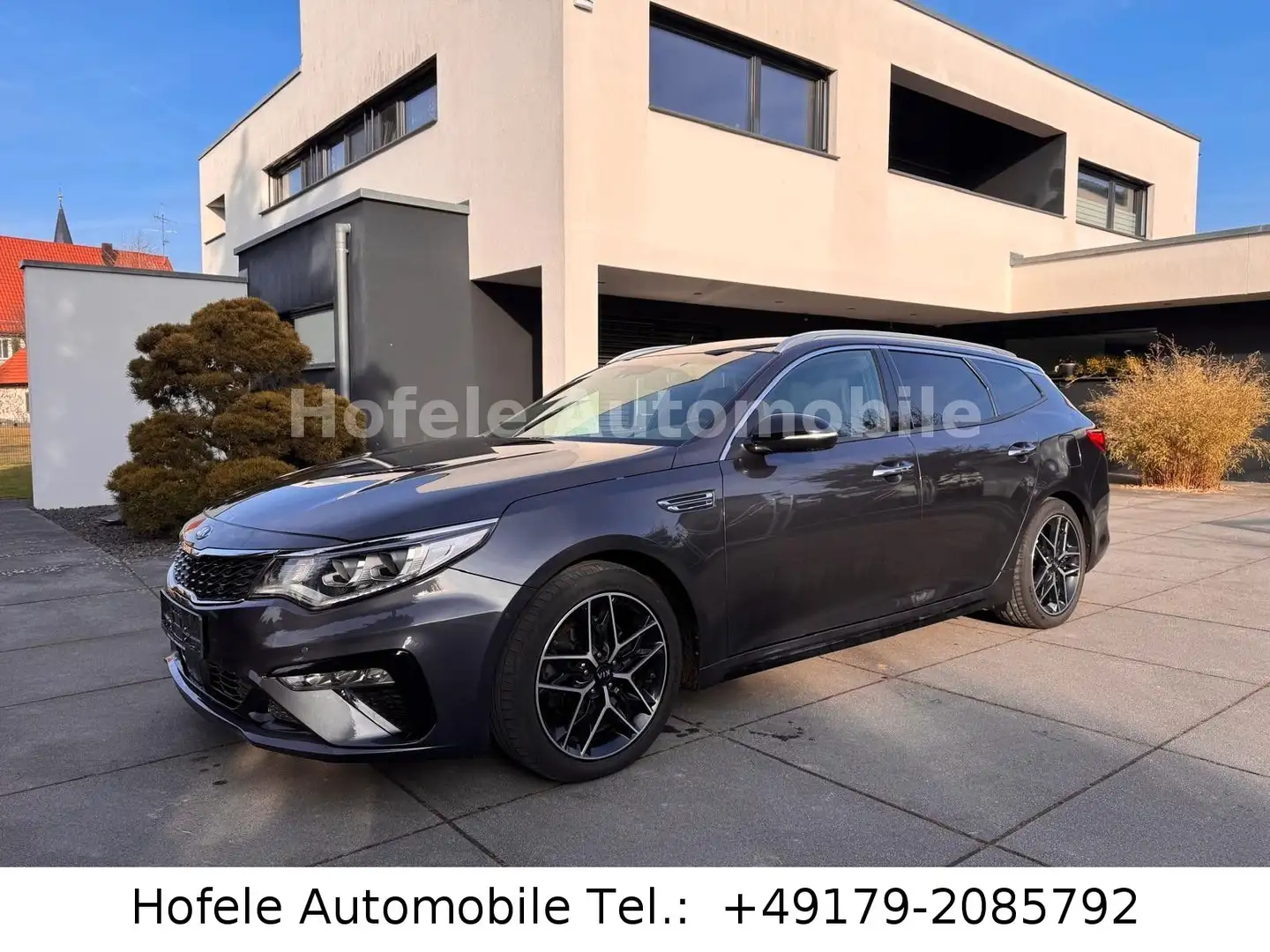 Kia Optima SW GT-Line*360°/ACC/LEDER/H&K* Grau - 1