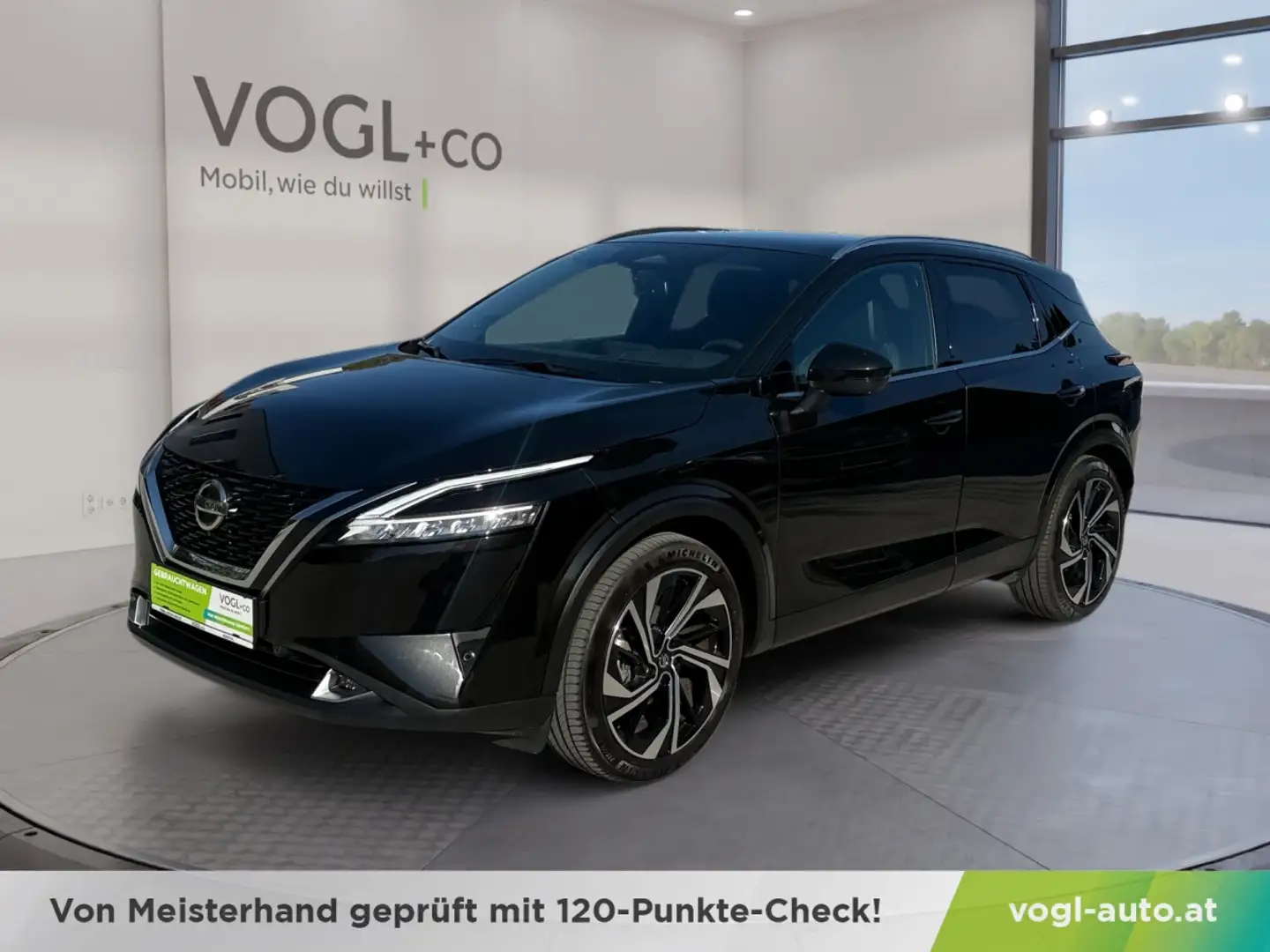 Nissan Qashqai 1,3 DIG-T MHEV 4x4 Tekna Aut. Schwarz - 1