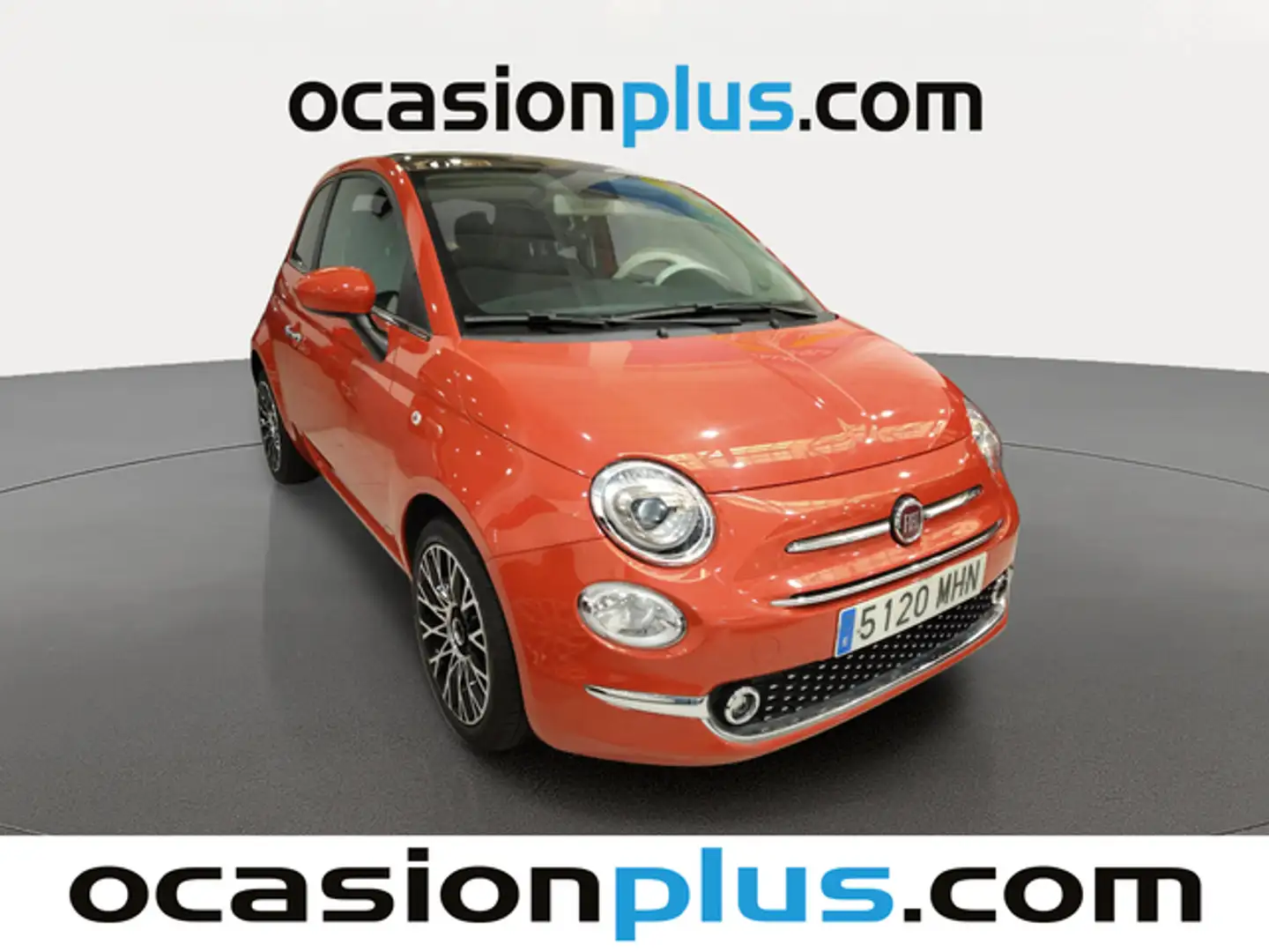 Fiat 500 1.0 Hybrid Dolcevita 52kW Naranja - 2