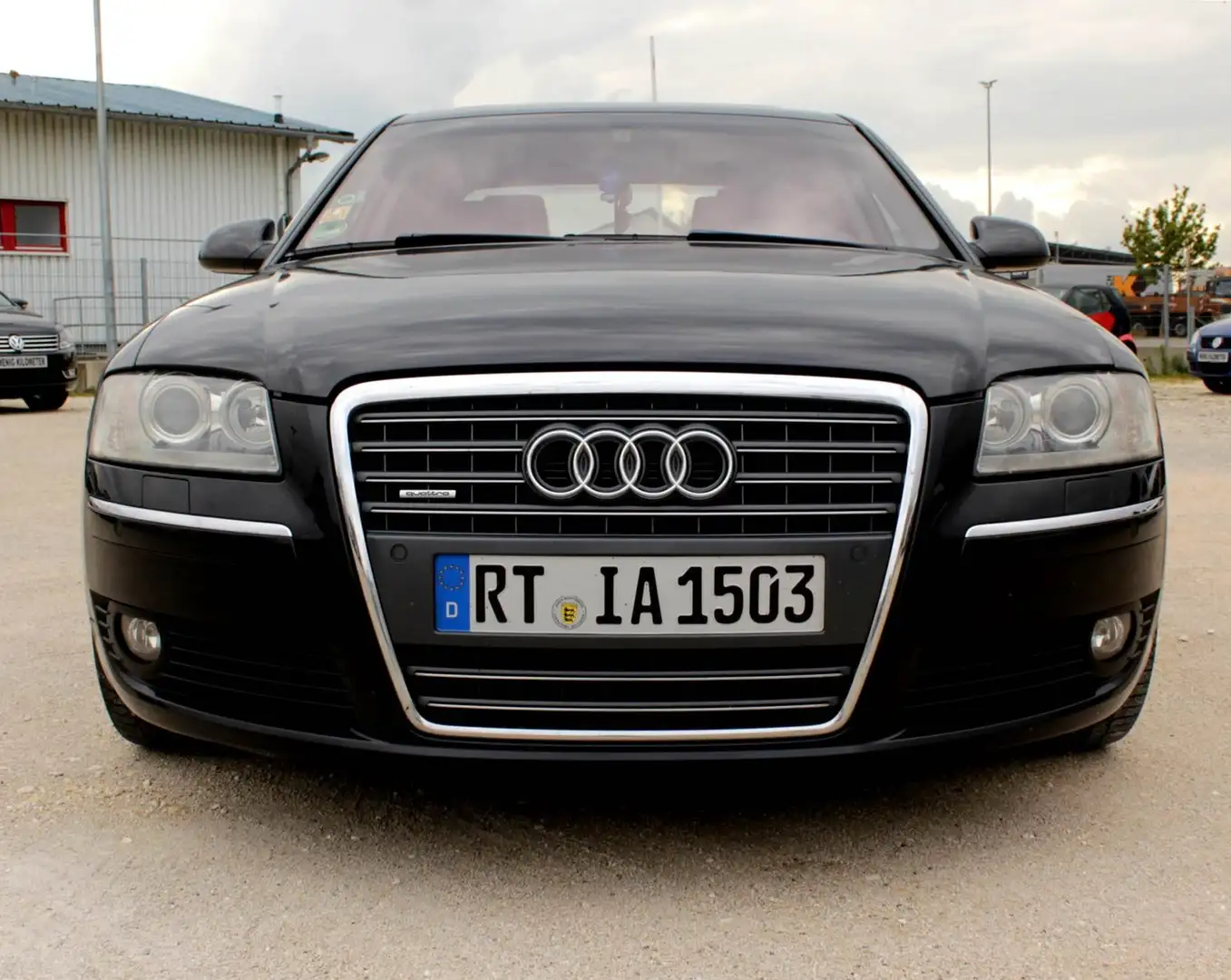 Audi A8 4.2 quattro/LPG/WEBASTO/NAVI/LEDER/LUFTFEDER. Zwart - 2