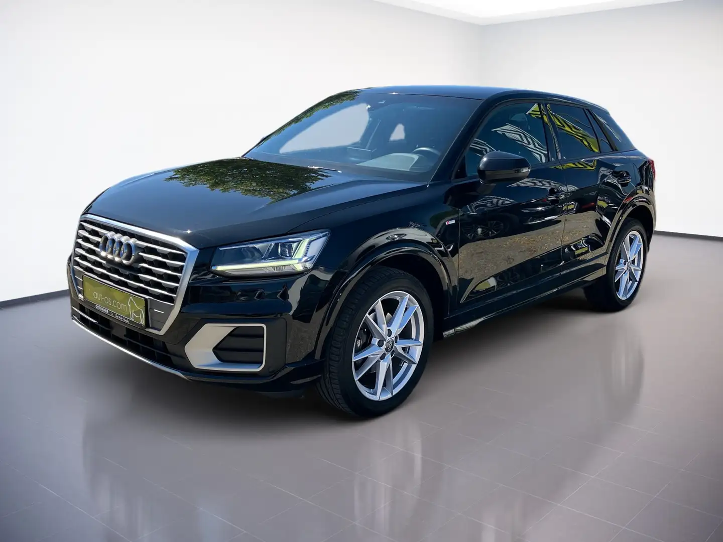 Audi Q2 sport 35TFSI 150PS.STRONIC.LED.NAVI.AC-AUTOM.AHK.V Siyah - 2