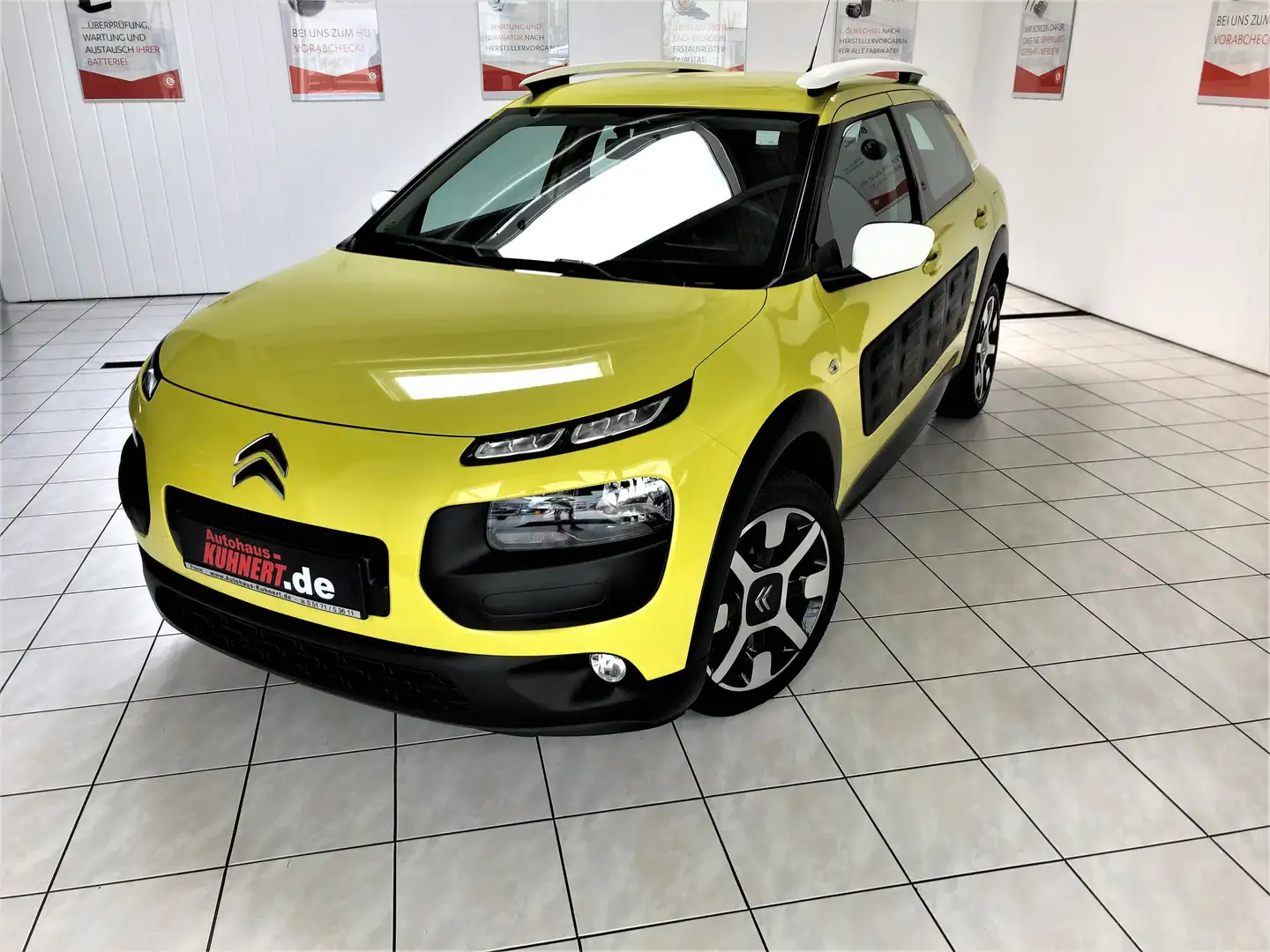 Citroen C4 Cactus 82 Feel Edition Kamera Bluetooth Allwetterreifen Gelb - 2