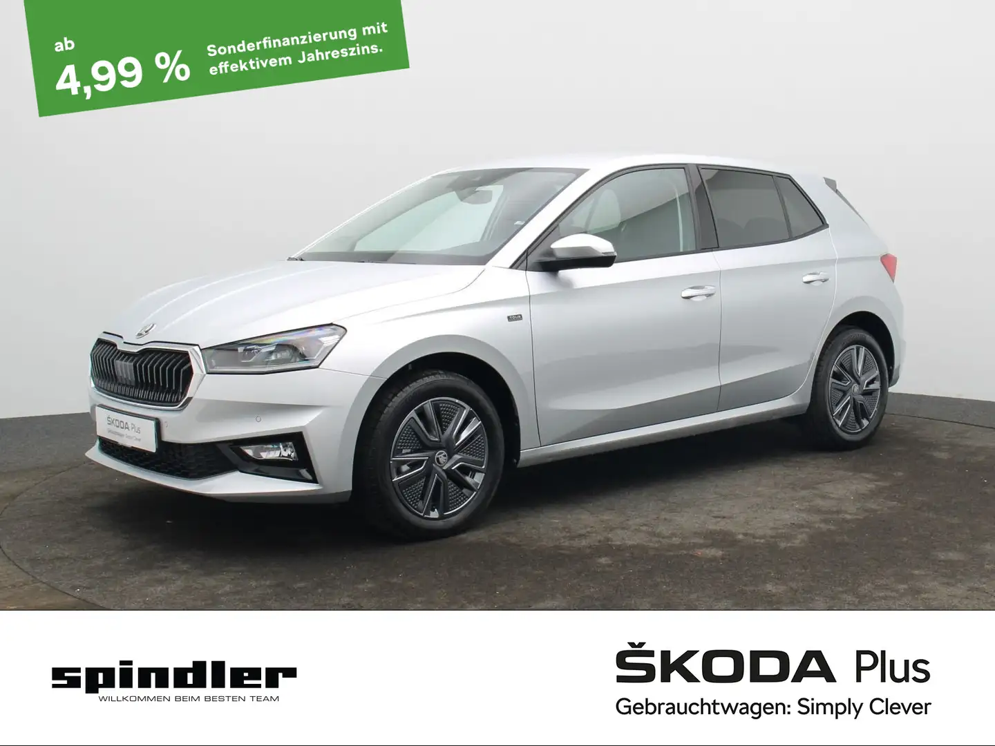 Skoda Fabia Select 1.0 TSI DSG / LED, RFK, PDC, DAB+ Silber - 1