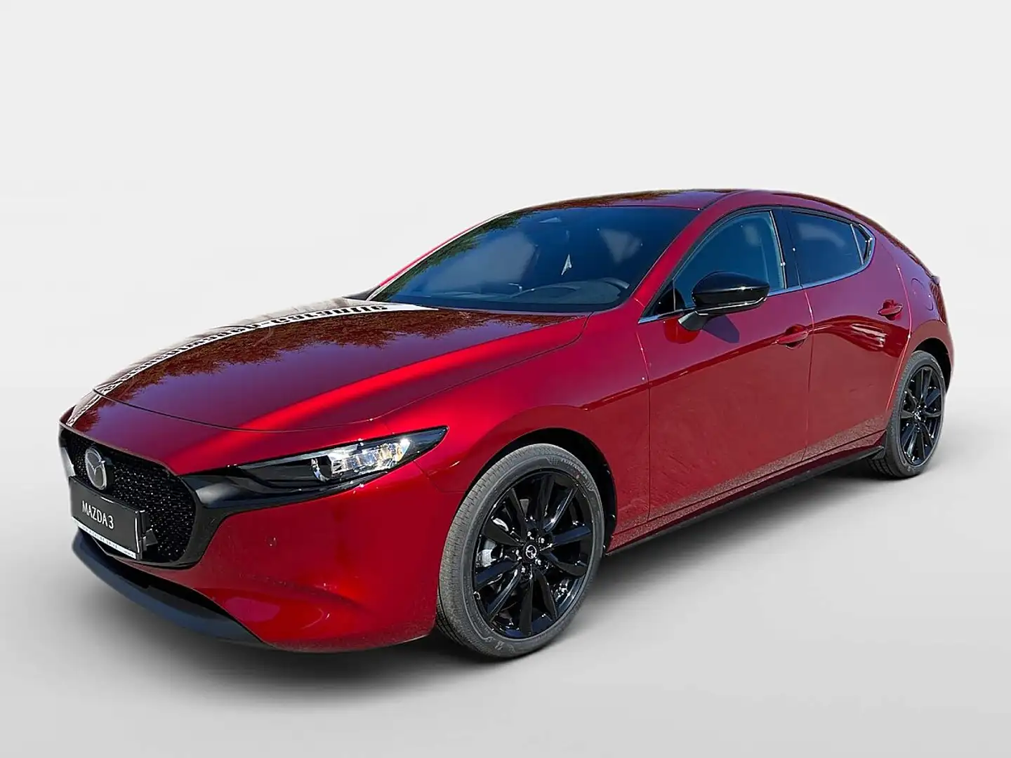 Mazda 3 Mazda3 e-Skyactiv-G122 Homura Aut. Rot - 1