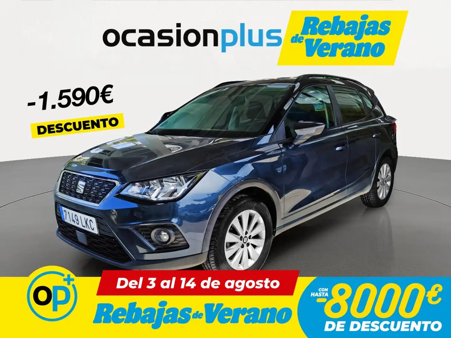 SEAT Arona 1.0 TSI Ecomotive S&S Style 115 Gris - 1