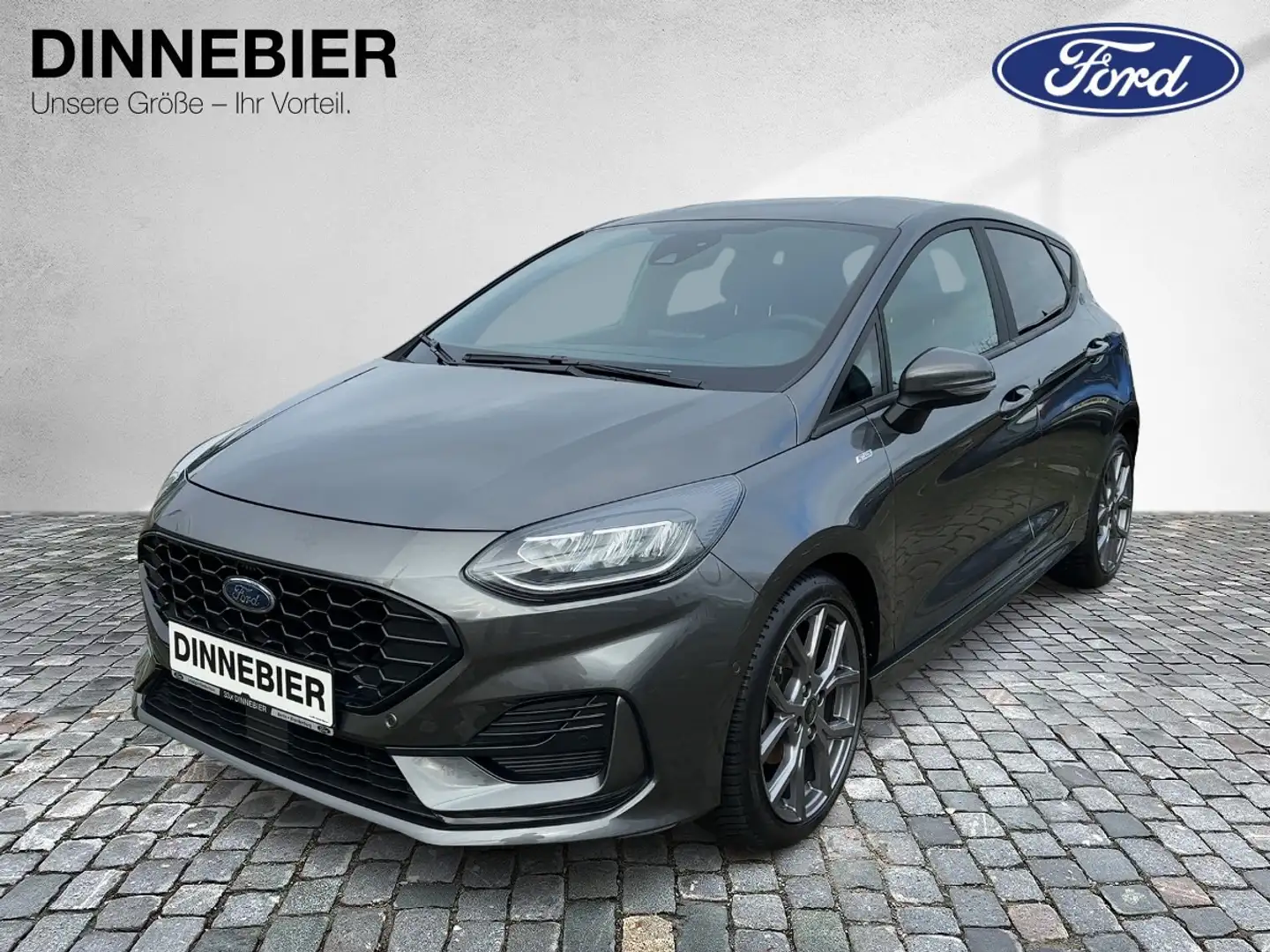 Ford Fiesta ST-Line LED+Kamera+Winterpaket+Klima Grau - 2