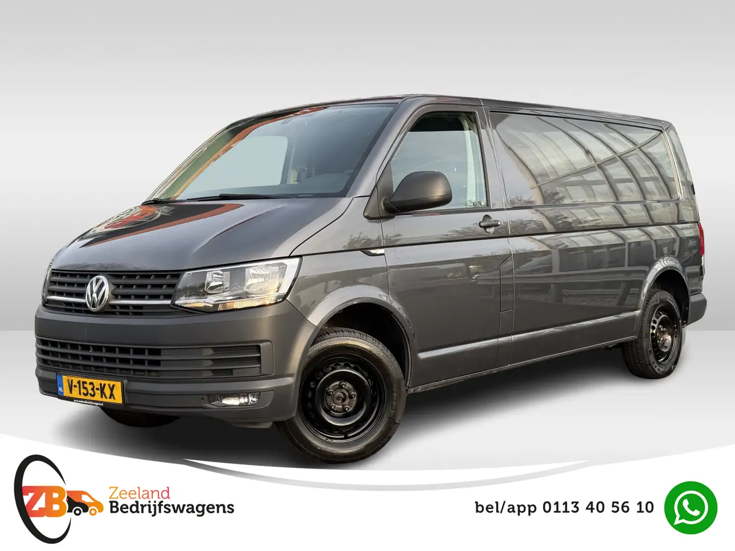 Volkswagen T6 Transporter 2.0 TDI 150pk L2H1 Comfortline | NL-auto | 1e Eig Gris - 1