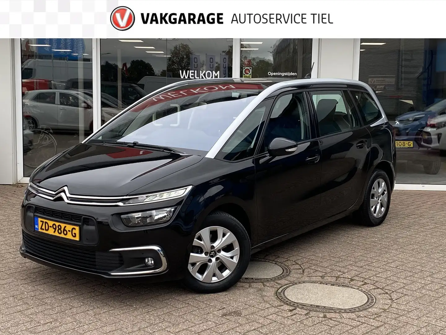 Citroen Grand C4 Picasso 1.2 PureTech Feel Automaat, 7 zits, cruise control Noir - 1