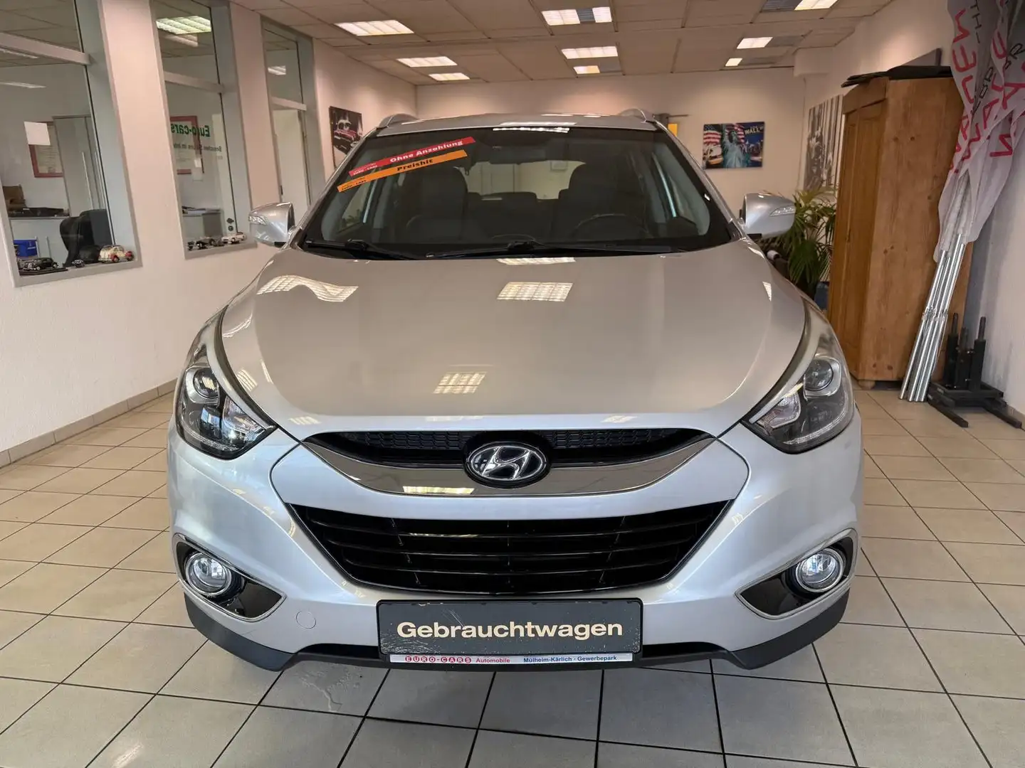 Hyundai iX35 blue Finale 2WD /AHK/ KLIMA/SITZHEIZUNG Argent - 2