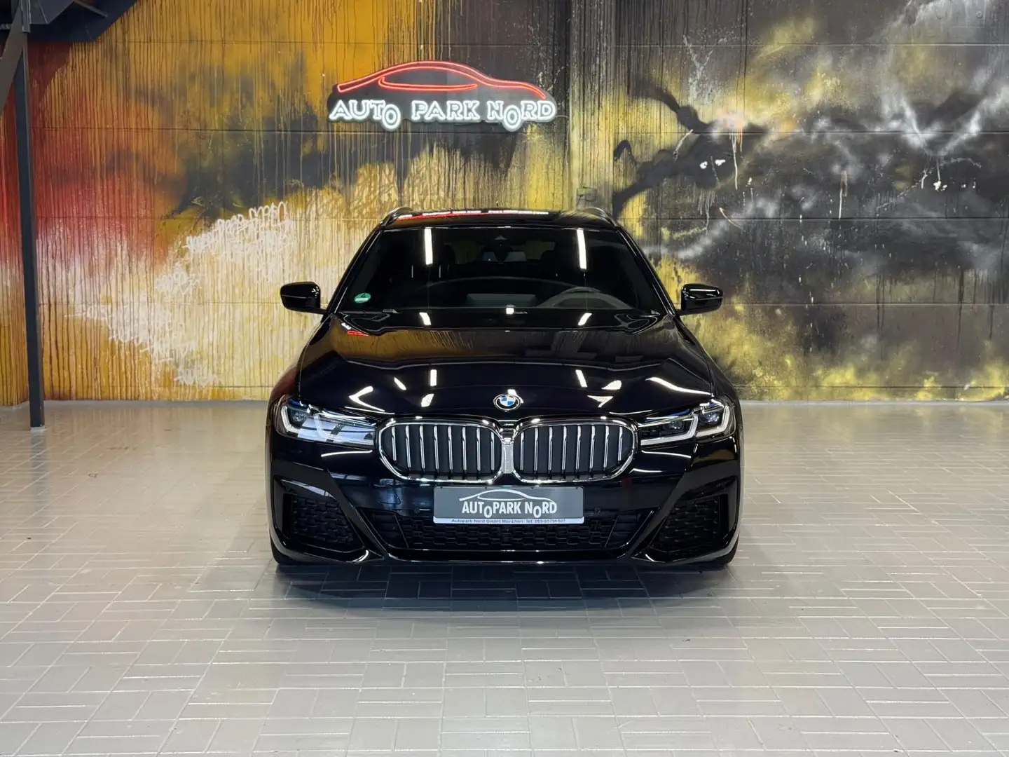 BMW 530 d Touring M Sport~LASER~HEAD-UP~KAMERA~LEDER Siyah - 2