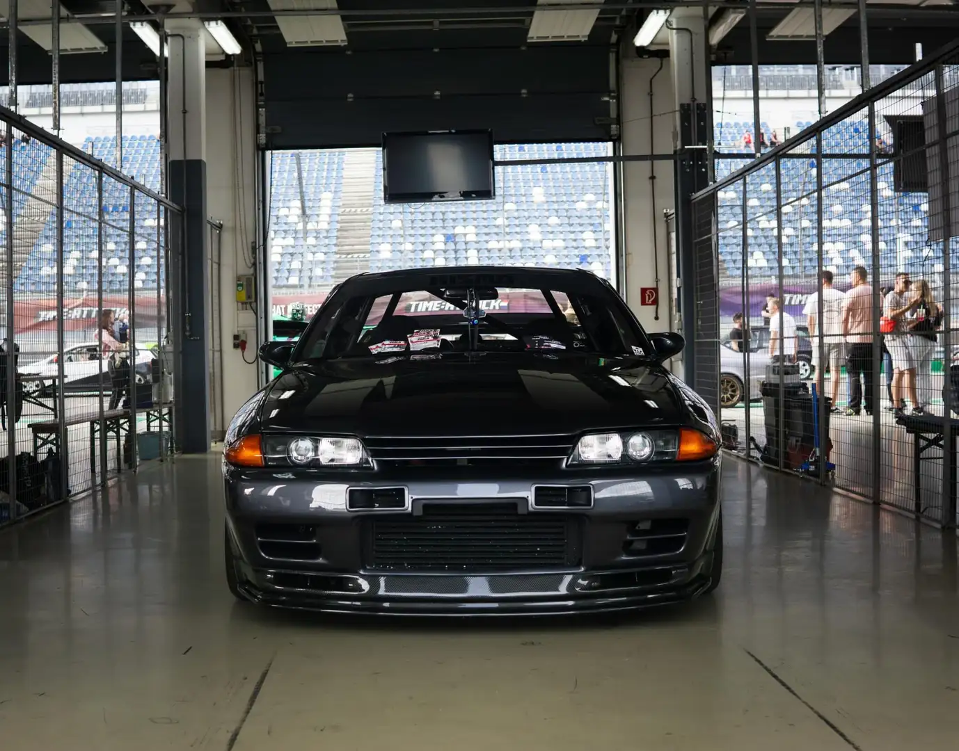 Nissan Skyline R32 GTR series 3 RB26 Track build Carbon Godzilla Grau - 1