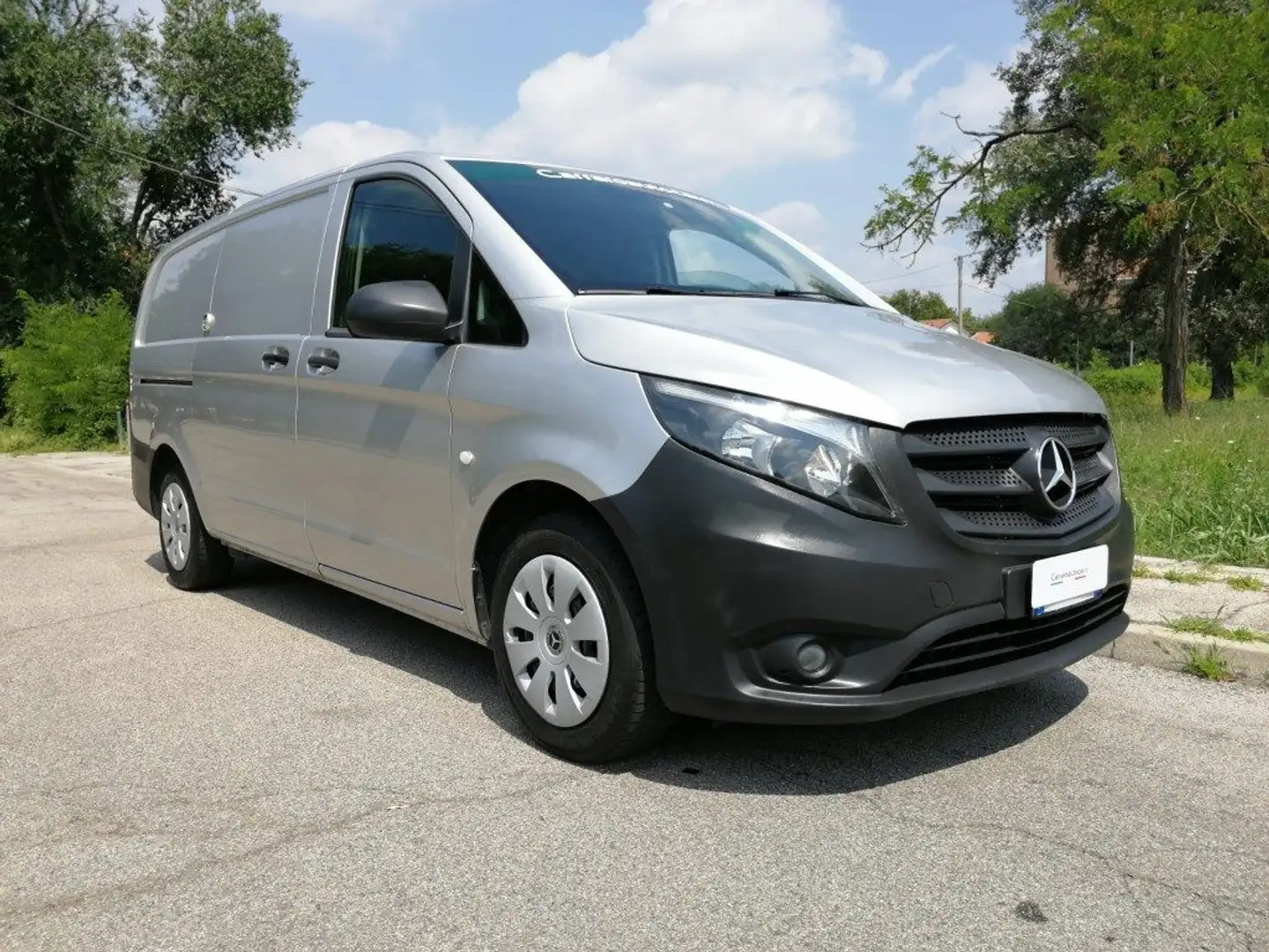 Mercedes-Benz Vito 2.2 114 CDI PC-SL Furgone Long Business Argento - 1