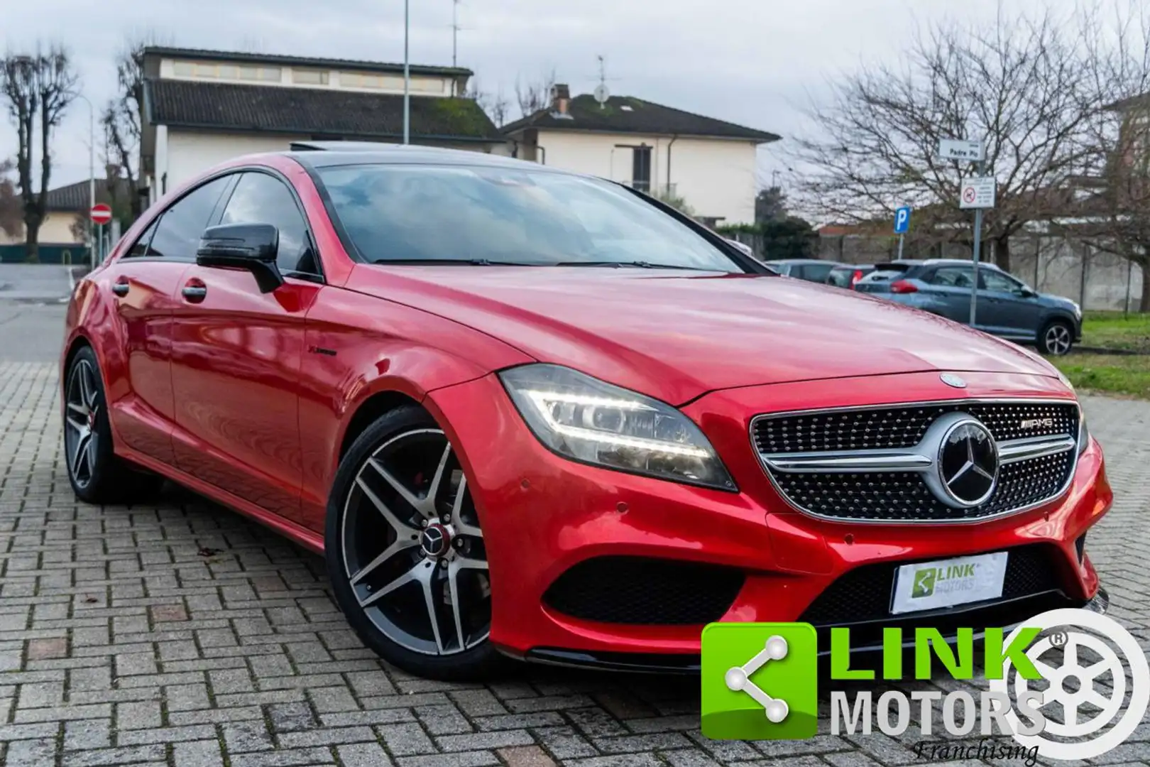Mercedes-Benz CLS 350 CDI 265CV 7G-TRONIC - 2011 - WRAP PROFESSIONALE Rosso - 1